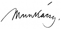  Munkácsy, Mihály Signature