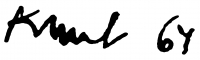 Kunt, Ernő Signature