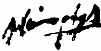 Náray, Aurél Signature