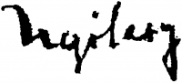  Nyilasy, Sándor Signature