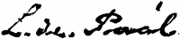  Paál, László Signature