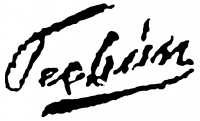 Pechán, József Signature