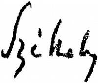 Székely, Bertalan Signature