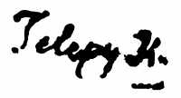 Telepy, Károly Signature