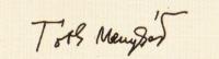  Tóth, Menyhért Signature