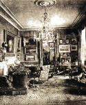 Id. gróf Andrássy Gyula budapesti palotájának dolgozószobája, 1886