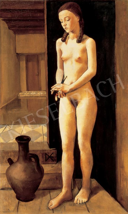  Domanovszky, Endre - Bath (Female Nude with a Bird ), 1929 | 31st Auction auction / 79 Lot