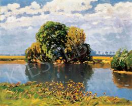  Bosznay, István - Summer Riverside, 1916 