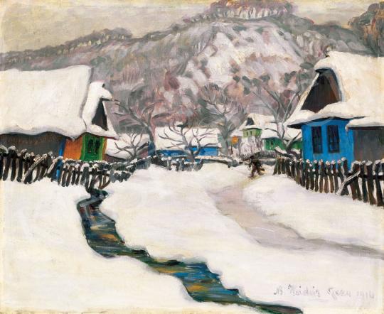 Kádár, Géza - Winter in Nagybánya, 1916 | 31st Auction auction / 116 Lot