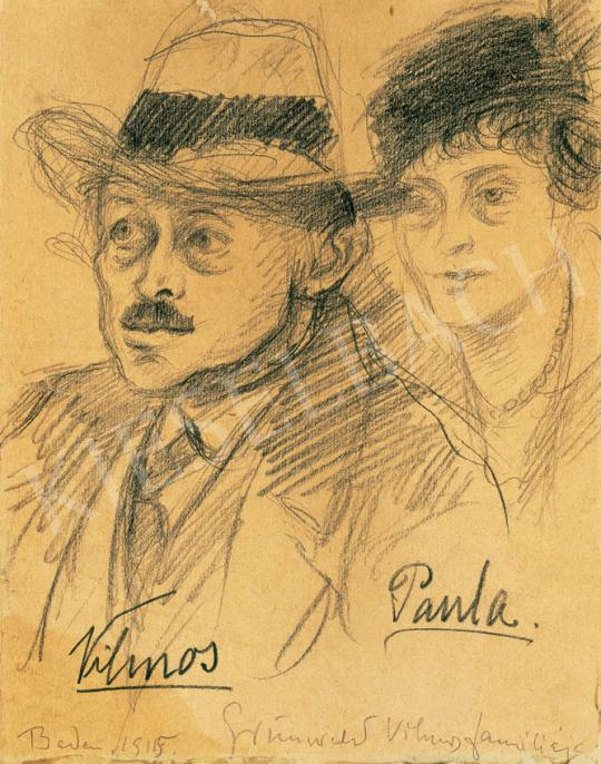 Rippl-Rónai, József - Vilmos and Paula Grünwald, 1915 | 31st Auction auction / 155 Lot