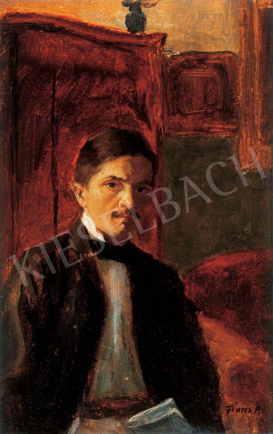 Fényes, Adolf - Self-Portrait in the Studio | 31st Auction auction / 204 Lot