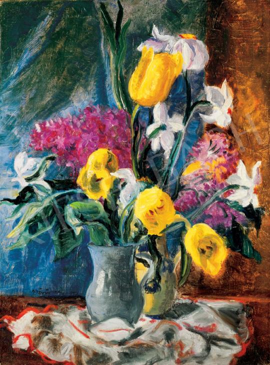  Vörös, Géza - Spring Bunch of Flowers | 31st Auction auction / 213 Lot