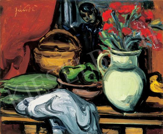  Jándi, Dávid - Still Life with a Vase | 31st Auction auction / 215 Lot