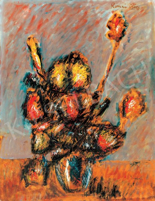  Román, György - Flowers in a Vase | 31st Auction auction / 217 Lot