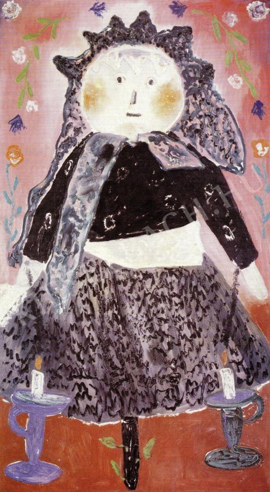  Anna, Margit - Widow painting
