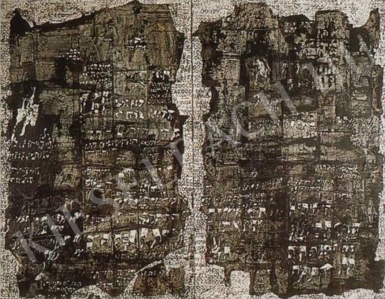 Ország, Lili - Stone tablets painting