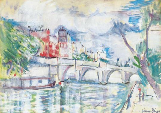  Diener-Dénes, Rudolf - The bank of the Seine in Paris | 32nd Auction auction / 1 Lot