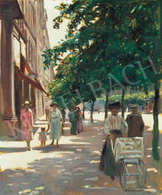  Pólya, Tibor - Boulevard in Bright Sunshine | 32nd Auction auction / 26 Lot