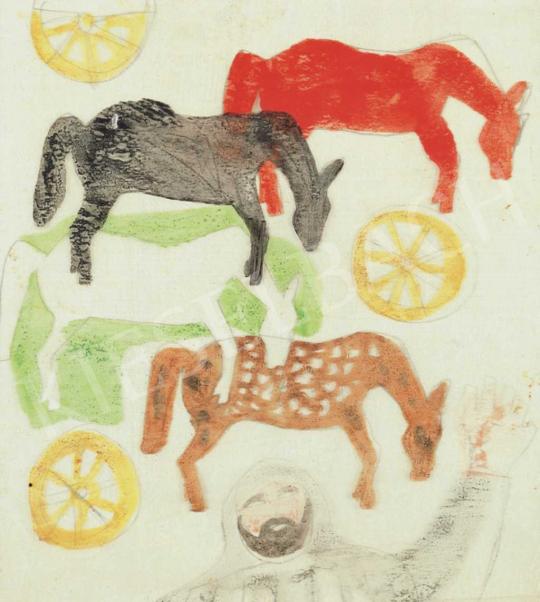  Bálint, Endre - Horses | 32nd Auction auction / 28 Lot