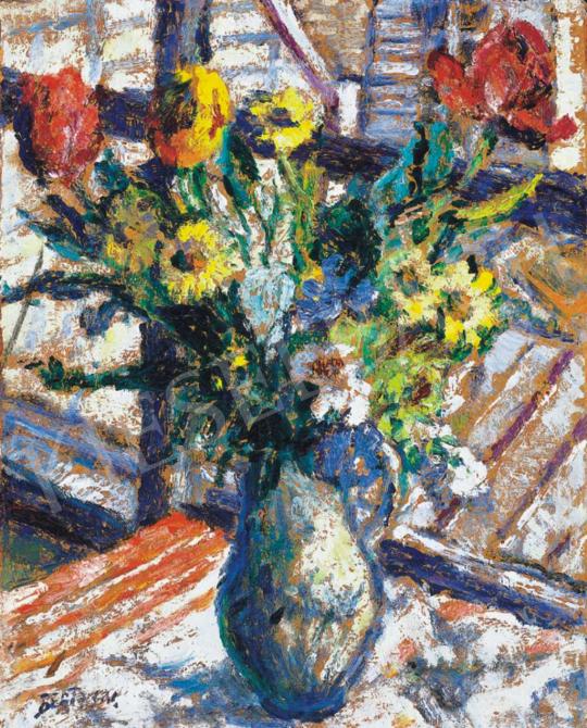  Bertalan, Albert - Flowers in the Atelier Window | 32nd Auction auction / 37 Lot