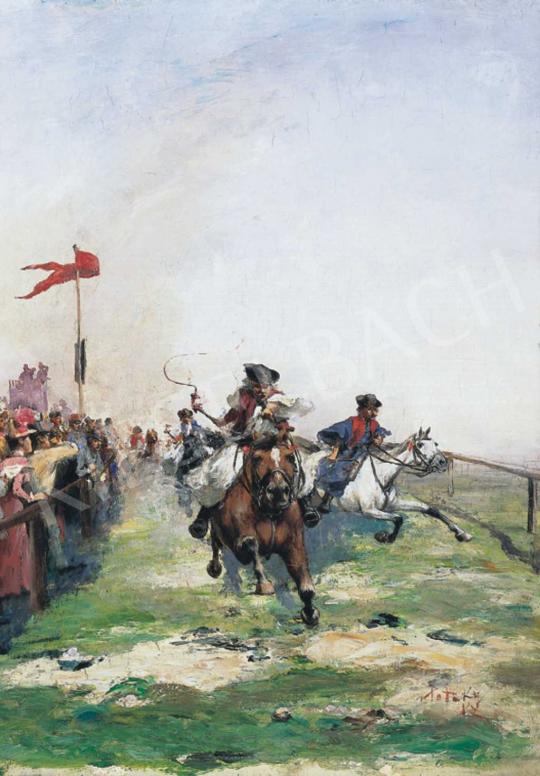  Pataky, László - Horse Derby, 1887 | 32nd Auction auction / 40 Lot