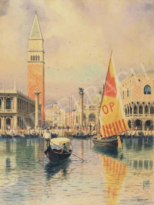 Koszkol, Jenő - The St. Mark's Square in Venice | 32nd Auction auction / 55 Lot