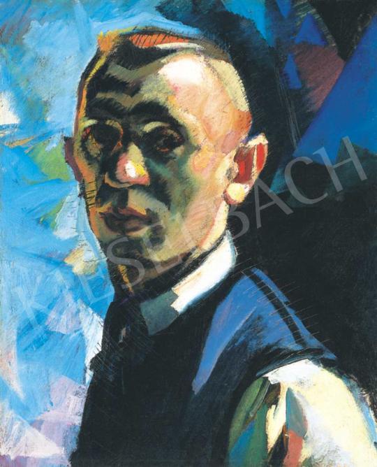  Tipary, Dezső - Portrait of a Man, around 1918 - 22 | 32nd Auction auction / 62 Lot