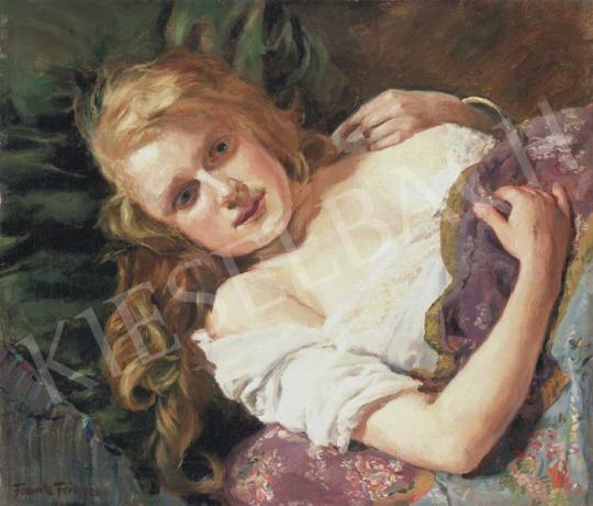  Frank, Frigyes - Blond Girl | 32nd Auction auction / 67 Lot