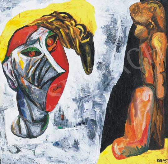  Kelemen, Károly - Teddy with an argonaut, 1995 | 32nd Auction auction / 75 Lot