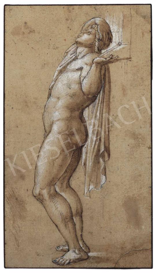 Ismeretlen művész, 17.század első fele - Álló alak | 32. Aukció aukció / 79 tétel