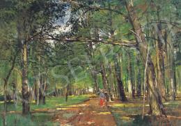 Gáll, Ferenc - Park in Nagybánya, 1943 