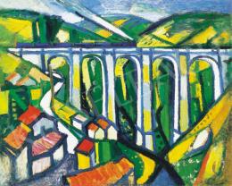  Bertalan, Albert - Landscape with Viaduct 