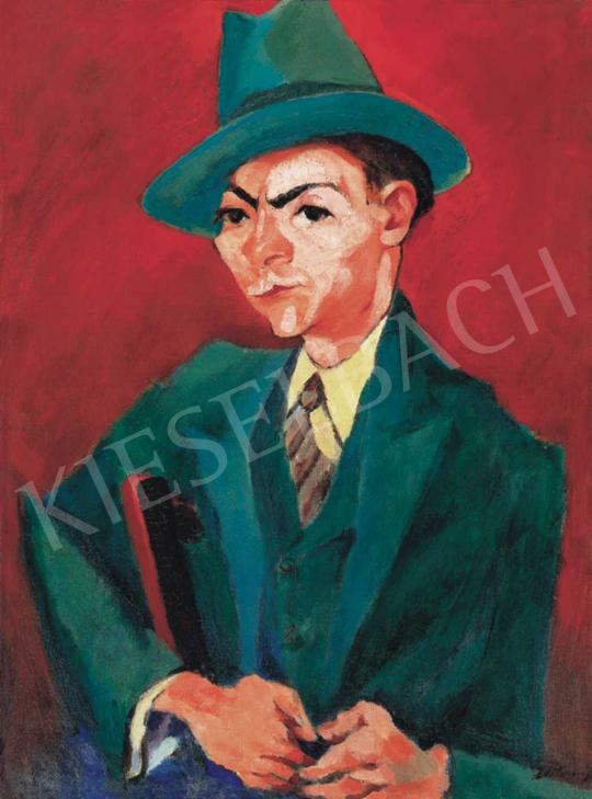 Tihanyi, Lajos, - The Portrait of Jacques de la Fregonniere, 1933 | 32nd Auction auction / 149 Lot