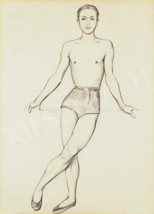  Dardel, Nils - Táncos, 1931 | 32. Aukció aukció / 152 tétel