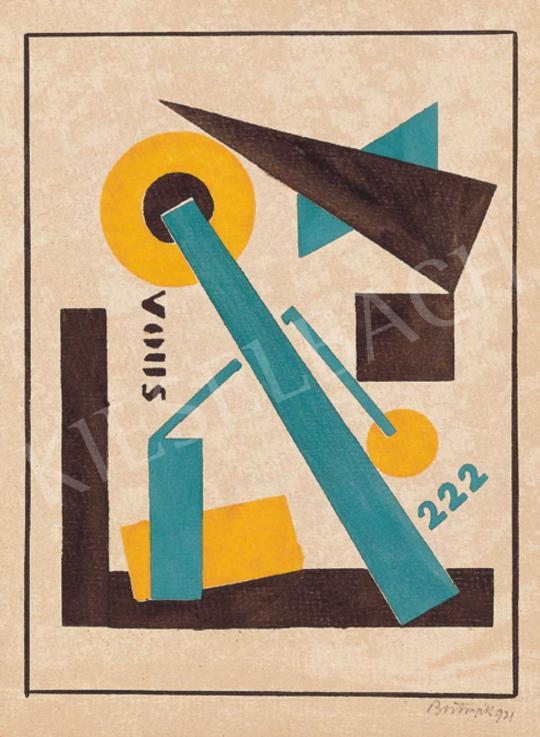  Bortnyik, Sándor - No title, Ma (Today), 1921 | 32nd Auction auction / 169 Lot