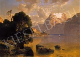 Zimmerman, Albert - Landscape in the Alps 