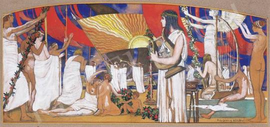  Kacziány, Aladár - Art Nouveau Scene | 33rd Auction auction / 27 Lot