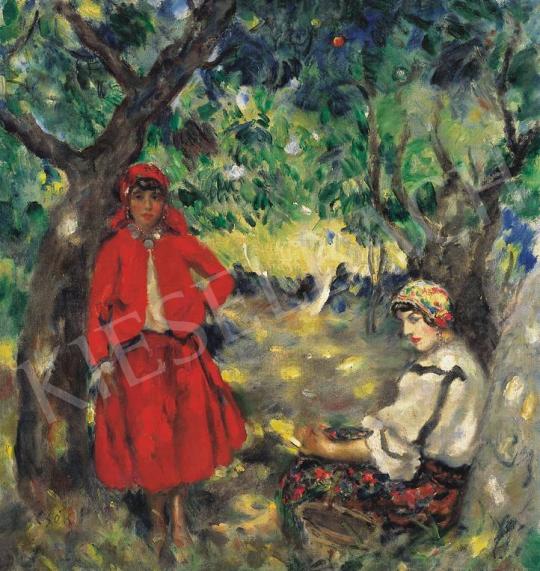  Csók, István - Girls in the Garden | 33rd Auction auction / 38 Lot