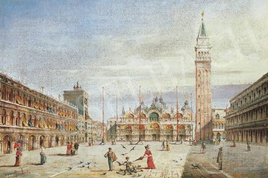 Grubacs, Marco - A velencei Szent Márk tér | 33. Aukció aukció / 106 tétel