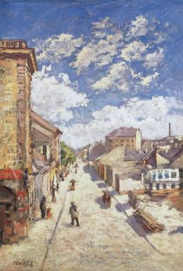 Fényes, Adolf - Streets in a Small Town 