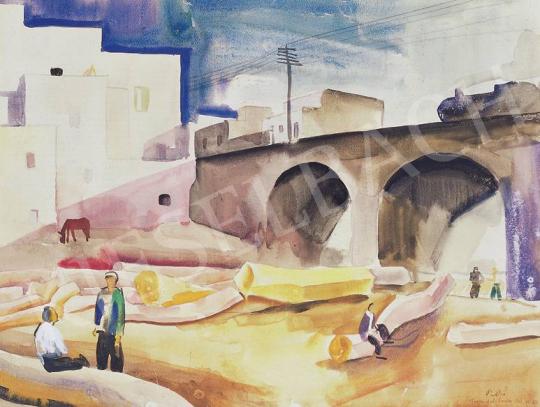  Patkó Károly - Torre del Greco, 1931 festménye