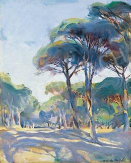  László, Fülöp - Landscape in Cap Ferrat 