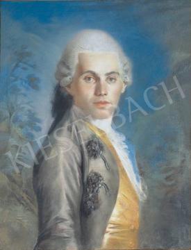 Ismeretlen festő, 1770-1780 körül - Ifjú nemes képmása | 33. Aukció aukció / 196 tétel