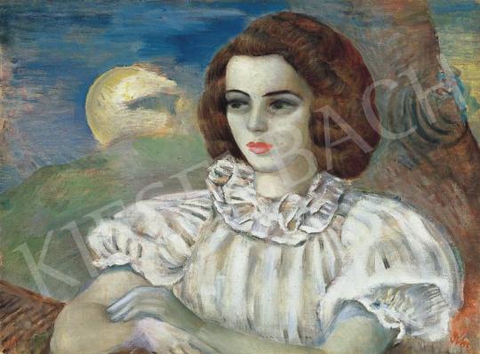 Klie Zoltán - Nő holdvilággal | 33. Aukció aukció / 224 tétel