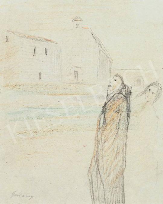  Gulácsy, Lajos - In front of the Church | 33rd Auction auction / 228 Lot