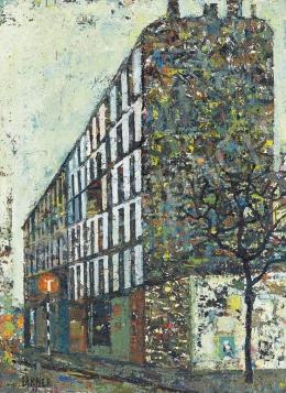 Lakner, László - Hotel in Paris, 1959 