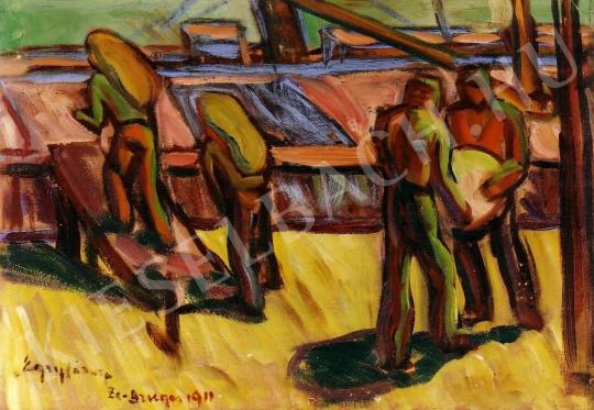 Egry, József - Workers, 1911 painting