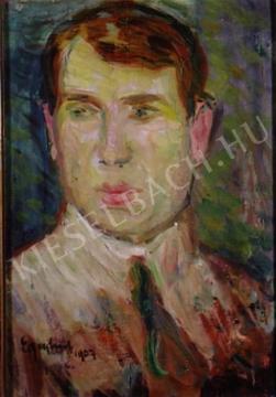 Egry, József - Self-Portrait, 1907 painting