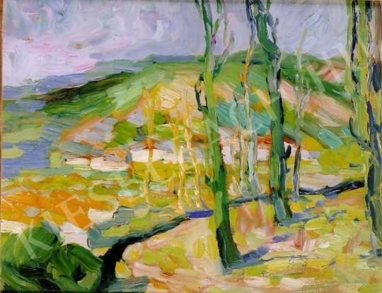 Egry, József - Landscape, 1906 painting