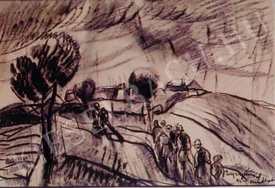Egry József - Hazafelé festménye
